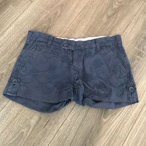 Ocean Drive textured floral shorts